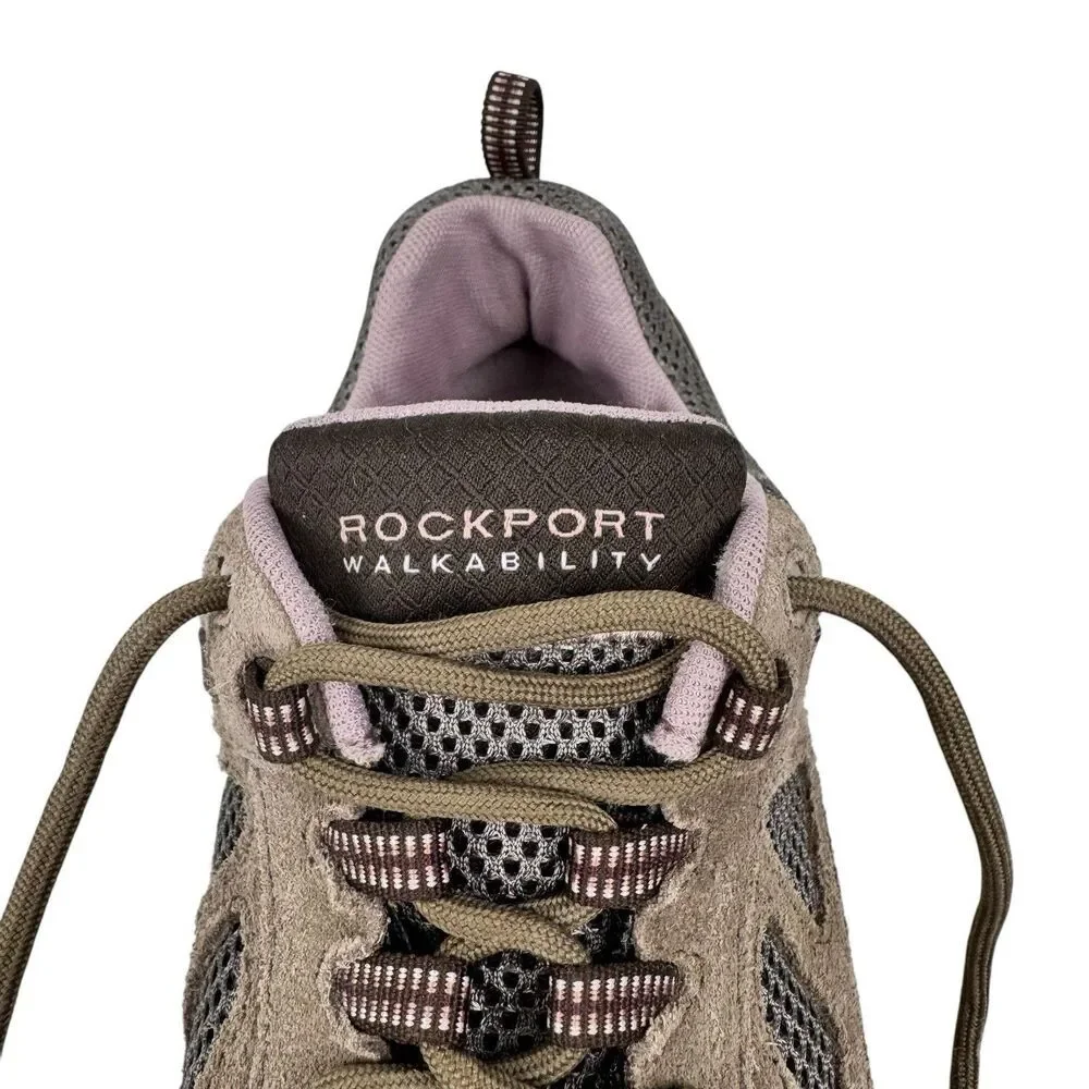 Rockport‎ Walkability Hiking Sneakers Womens 8.5 Brown Trail Shoes Outdoors